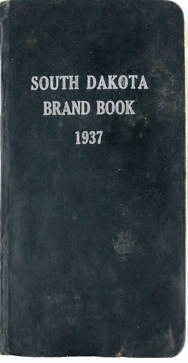 1937 South Dakota brand book.
