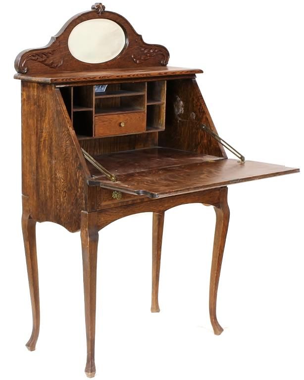 Antique Drop Front Writing Desk Antique Drop Front Writing Desk