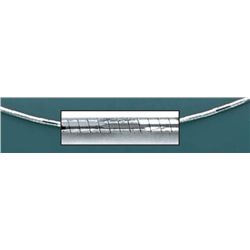 OMEGA NECKLACES 1.2mm 17in. 6 grs 14kt W Gold