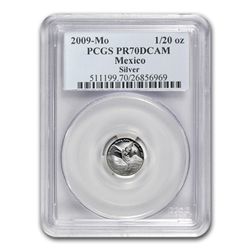 2009 1/20 oz Proof Silver Libertad PR-70 DCAM PCGS