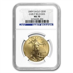 2009 1 oz Gold American Eagle MS-70 NGC