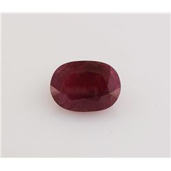Loose Gemstone Faceted Ruby Corrundum