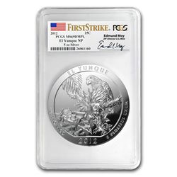 2012 5 oz Silver ATB - El Yunque MS-69 DMPL FS PCGS Edm