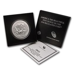 2011-P 5 oz Silver ATB Olympic (w/box & CoA)