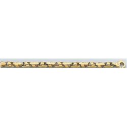 BULLET 24" 40.8 grs 14kt W Gold