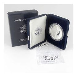 2005-W 1 oz Proof Silver American Eagle (w/Box & CoA)