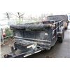 Image 1 : 2009 SNAKERIVER BLACK DUMP TRAILER WITH DEBRIS COVER, 14' BOX