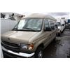 Image 1 : 2000 FORD E250 PASSENGER WHEELCHAIR ACCESSIBLE VAN , BROWN, VIN #1FDPE24L3YHB18231,
