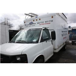 2004 GMC CUBE VAN GUTTER TRUCK WHITE, VIN#1GDJG31UX41192963,