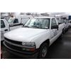 Image 1 : 1999 CHEVROLET SILVERADO 2500, 2DRPU, WHITE, VIN#1GCFC24T4XE233040,