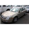 Image 1 : 2007 FORD FUSION, SEL AWD, 4DSDN, BROWN, VIN#3FAHP02187R274275