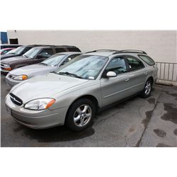 2003 FORD TAURUS SE 4  DRSW, GREY, VIN #1FAFP58443A190240,