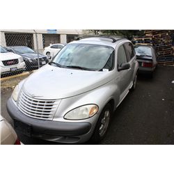 2003 CHRYSLER PT CRUISER, 4DR, GREY, VIN # 3C4FY48B83T638018 *bad transmission