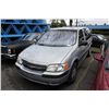 Image 1 : 2001 CHEVROLET VENUTRE PASSENGER VAN, GREY, VIN#1GNDX03E21D188574,
