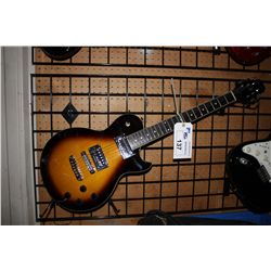 BROWN/BLACK ARIA ELECTRIC GUITAR