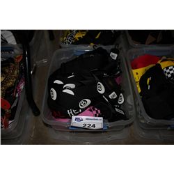 BIN OF ASSORTED GUITAR STRAPS