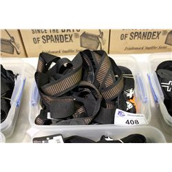 BIN OF ASSORTED GUITAR STRAPS