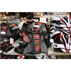 ASSORTED SIZED CCM SHOULDER PADS