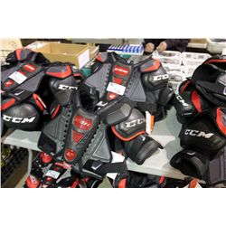 ASSORTED SIZED CCM SHOULDER PADS