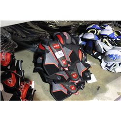 ASSORTED SIZED CCM SHOULDER PADS