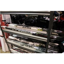 5 ASSORTED HOCKEY STICKS