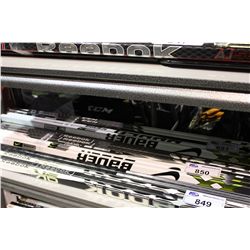 5 ASSORTED HOCKEY STICKS