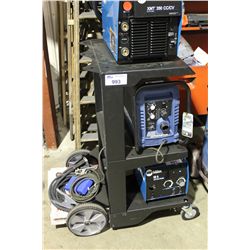 3 TIER MOBILE WELDING CART