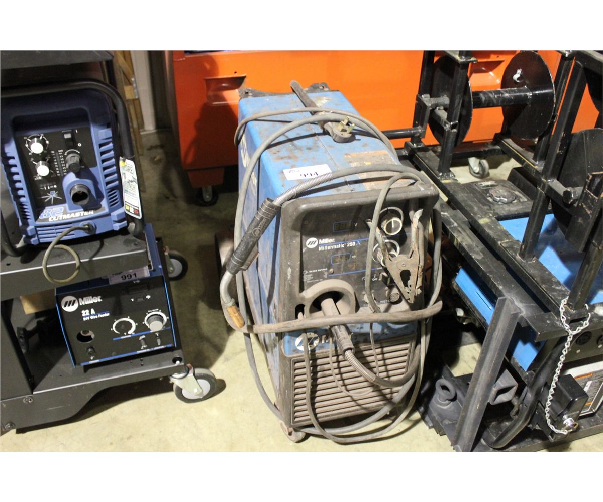 MILLER MILLERMATIC 250X WIRE FEED WELDER Able Auctions