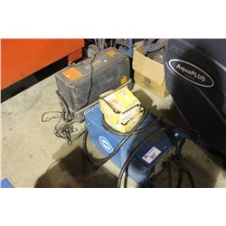 HOBART HEFTY CC/CV WELDER & A MILLER THUNDERBOLT WELDING POWER SOURCE