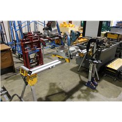 MAKITA LS1018L RADIAL ARM SAW ON A DEWALT STAND