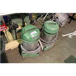 2 HITACHI KOKI SHOP VACS