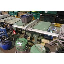 GENERAL INTERNATIONAL 10" TABLE SAW ON MOBILE STAND