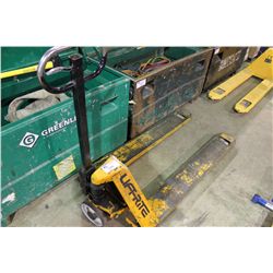 YELLOW LIFT-RITE 5500LB PALLET JACK