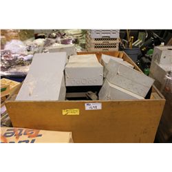 PALLET OF TRANSFORMER & ELECTRICAL BOXES