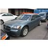 Image 1 : 2005 DODGE MAGNUM, 4DRSW, BLUE, VIN # 2D4FV48T05H652964