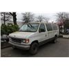 Image 1 : 1996 FORD CLUB WAGON, CARGO VAN, WHITE VIN# 1FBJS31G9THA53382