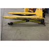 Image 2 : YELLOW WESCO 2200LBS SCISSOR LIFT PALLET JACK