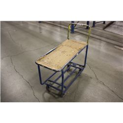 2 TEIR METAL MOBILE STOCK CART