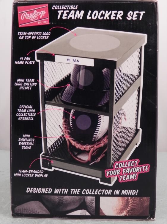 Rawlings Team Locker Set Boston Red Sox MIB