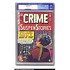 Image 1 : Crime SuspenStories #6 Gaines File pedigree 3/12 (EC, 1953) CGC NM+ 9.6 Off-white pages. Of all t...