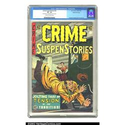 Crime SuspenStories #26 Gaines File pedigree Certificate Missing (EC, 1955) CGC VF- 7.5 Cream to...
