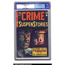 Crime SuspenStories #27 Gaines File pedigree 3/12 (EC, 1955) CGC VF+ 8.5 White pages. Jack Kamen...