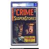 Image 1 : Crime SuspenStories #27 Gaines File pedigree 3/12 (EC, 1955) CGC VF+ 8.5 White pages. Jack Kamen...