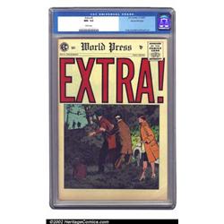 Extra! #5 Gaines File pedigree 10/12 (EC, 1955) CGC NM- 9.2 White pages. Johnny Craig did every c...