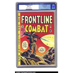 Frontline Combat #4 Gaines File pedigree 3/10 (EC, 1952) CGC NM+ 9.6 Off-white to white pages. Th...