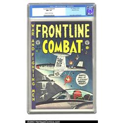 Frontline Combat #8 Gaines File pedigree 6/9 (EC, 1952) CGC NM+ 9.6 Off-white to white pages. Har...