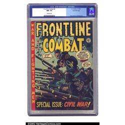 Frontline Combat #9 Gaines File pedigree 3/10 (EC, 1952) CGC NM+ 9.6 Off-white pages. Kurtzman's...