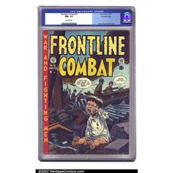 Frontline Combat #10 Gaines File pedigree 3/9 (EC, 1953) CGC NM+ 9.6 Off-white pages. This issue...