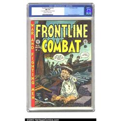 Frontline Combat #10 (EC, 1953) CGC NM 9.4 Off-white to white pages. John Severin's heart-tugging...