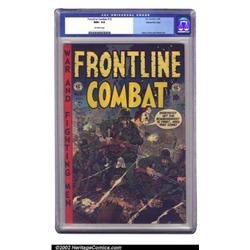 Frontline Combat #15 Gaines File pedigree 3/11 (EC, 1954) CGC NM+ 9.6 Off-white pages. This evoca...